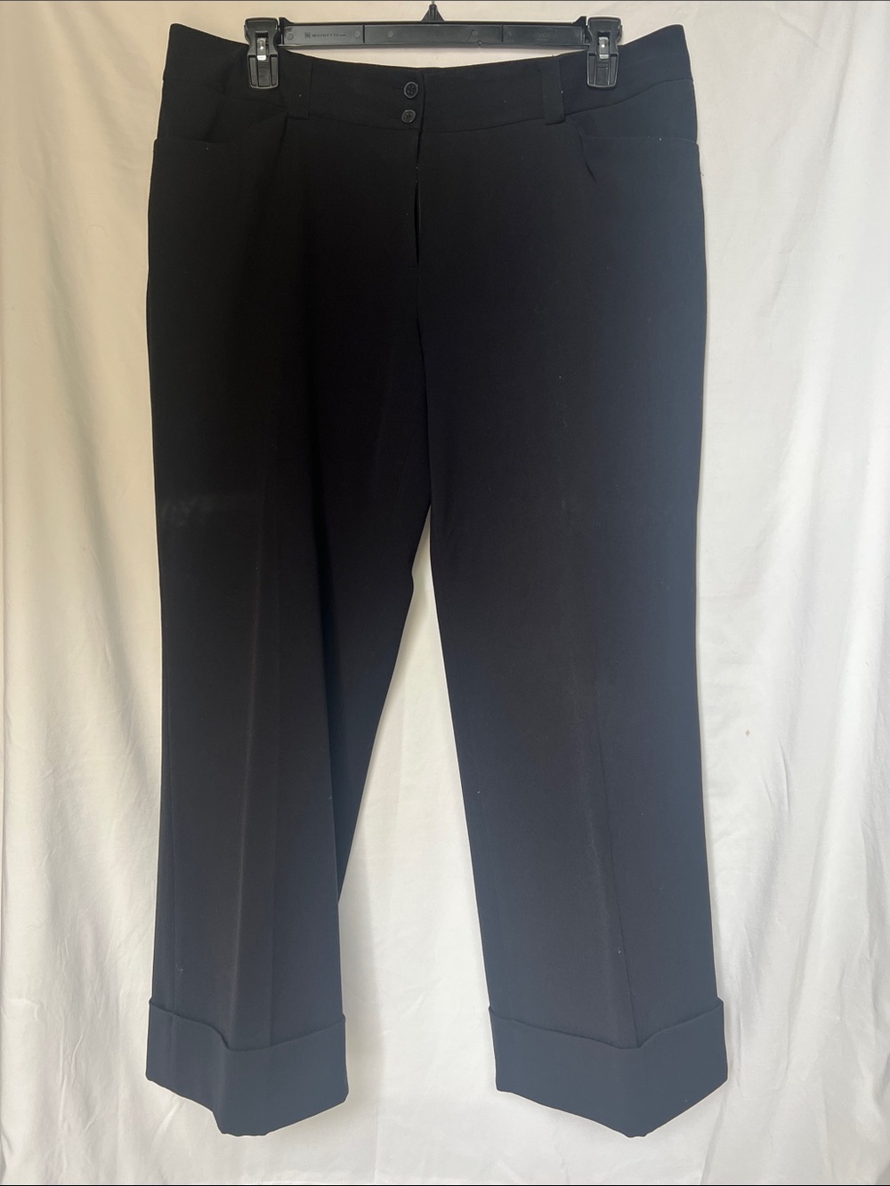 Lane Bryant Black Flat Front Men’s Dress Shorts